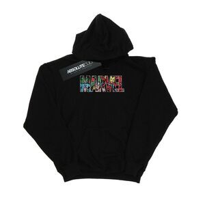 Marvel Comics Boys Logo Character Infill Hoodie / Black